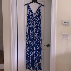 Lily Pulitzer Nautical Maxi Dress